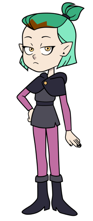 Amity Blight (Italian dub) (the owl house) (voice actor Lucrezia Marricchi) AI voice text to speech and AI music cover generator